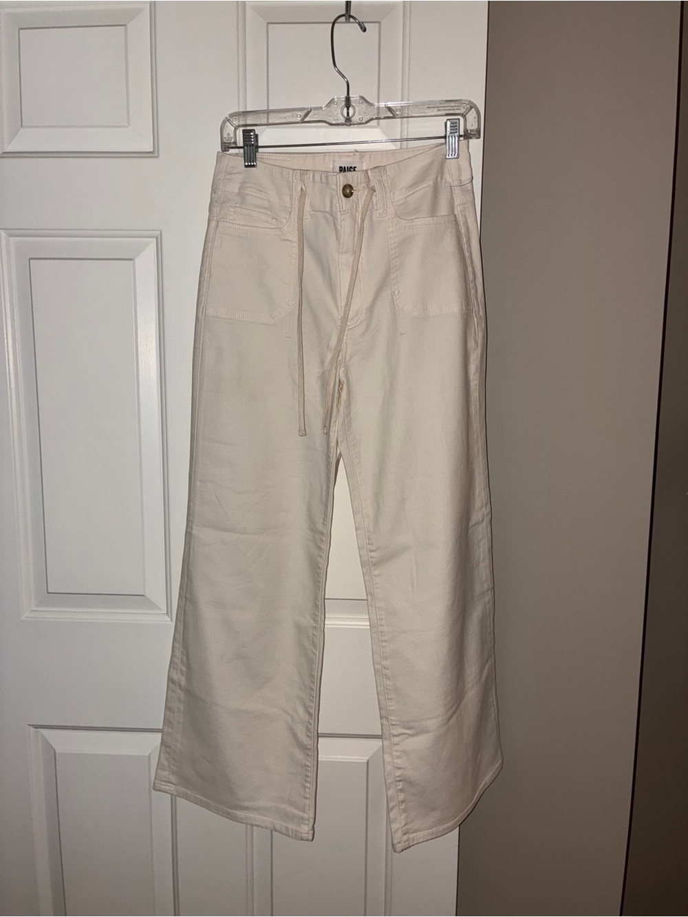 Like new Paige Ari Wide Leg Pant Sz 27 - Picture 8 of 11